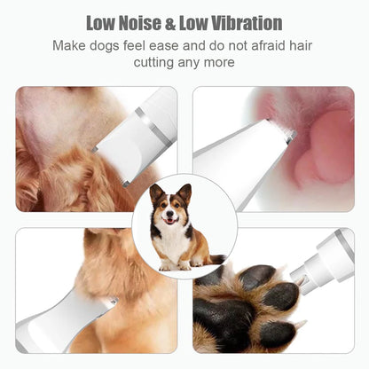 4-in-1 Electric Dog Clippers