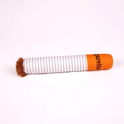 Funny Cigarette Plush Dog Toy