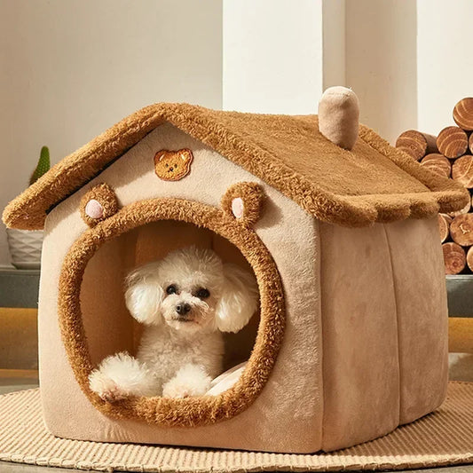 Foldable Pet House & Warm Bed