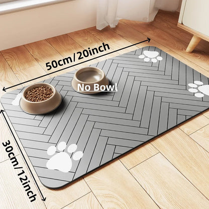 Absorbent Waterproof Pet Feeding Mat