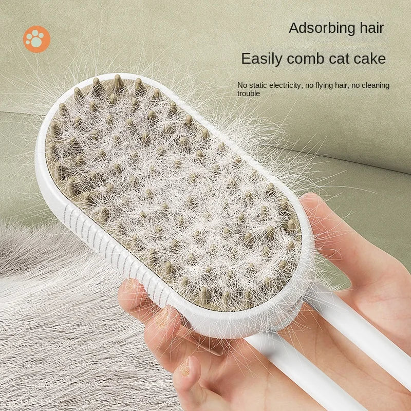 3-in-1 Cat Steam Brush