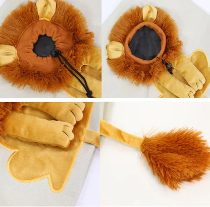 Lion Shape Pet Carrier Bag