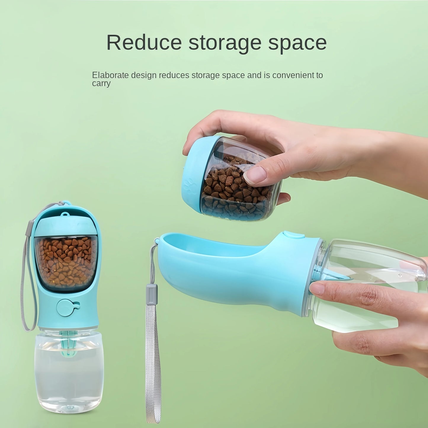 Portable Pet Water & Food Bottle