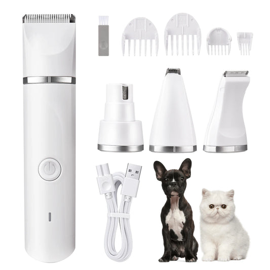 4-in-1 Electric Dog Clippers