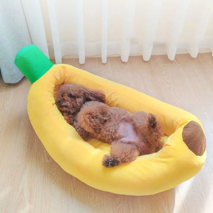 Banana Shape Dog Bed