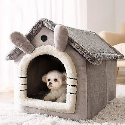 Foldable Pet House & Warm Bed