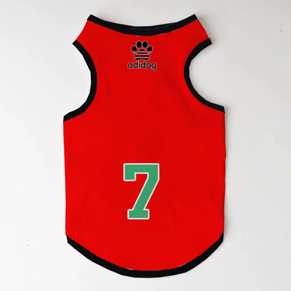 Sports Sleeveless Dog Jersey