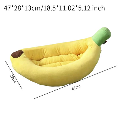 Banana Shape Dog Bed