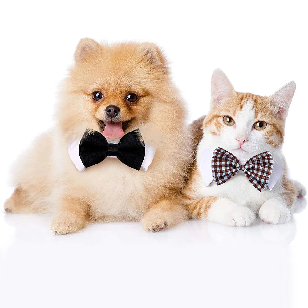 Adjustable Pet Bowtie Collar