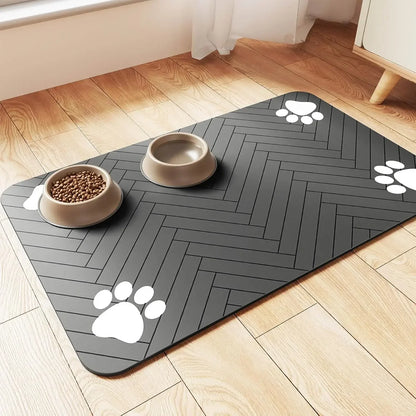 Absorbent Waterproof Pet Feeding Mat